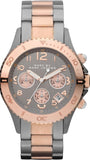 Marc Jacobs MBM3157 Marc Chronograph Men’s Watch – Grey Dial & Two-Tone Steel Strap