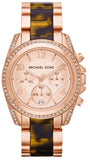 Michael Kors MK5859 Blair Quartz Women's Watch – Rose Gold Dial & Two-Tone Steel Bracelet