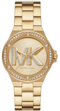 Michael Kors MK1062 Lennox Quartz Women's Watch – Gold Dial & Gold Steel Strap