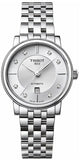 Tissot T122.207.11.036.00 Carson Premium Automatic Lady Diamonds Women’s Watch – Silver Dial & Silver Stainless Steel Bracelet