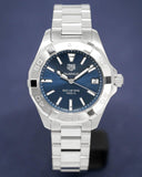 Tag Heuer Aquaracer Quartz Blue Dial Silver Steel Strap Watch for Women - WBD1312.BA0740