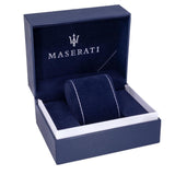 Maserati R8853140005 SFIDA Chronograph Men's Watch – Black Dial & Silver Steel Strap