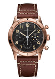 Breitling AVI 1953 Edition RB0920131B1X1 Men's Watch – Black Dial with Brown Leather Strap