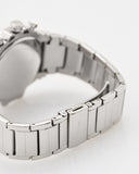 Guess Fusion Chronograph Crystals Silver Dial Silver Steel Strap Watch For Women - GW0552L1