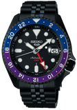 Seiko SSK027K1 Automatic SKX GMT Yuto Horigome Limited Edition Men's Watch – Black Dial & Black Steel Bracelet