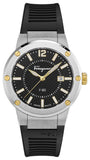 Salvatore Ferragamo SFHY00120 F-80 Men's Watch – Black Dial & Black Rubber Strap