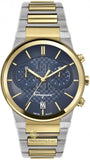 Salvatore Ferragamo SFME00921 F-80 Classic Men's Watch – Black Dial & Two-Tone Steel Strap
