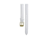 Michael Kors Slim Runway White Dial White Leather Strap Watch For Women - MK2273
