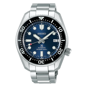 Seiko Prospex Sea Automatic Diver Green Dial Silver Steel Strap Watch For Men - SPB187J1