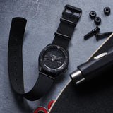 Seiko 5 Sports SRPD79K1 Automatic Men's Watch – Black Dial & Black NATO Strap