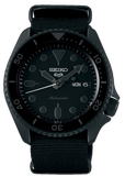 Seiko 5 Sports SRPD79K1 Automatic Men's Watch – Black Dial & Black NATO Strap