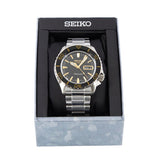 Seiko 5 Sport SRPK99K1 SKX Series Automatic Men's Watch – Black Dial & Silver Steel Bracelet