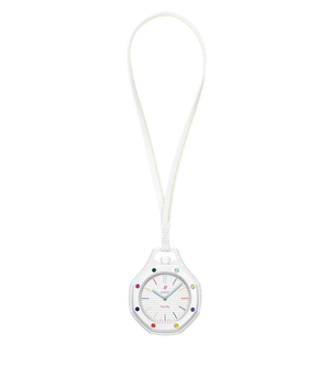Swatch x AP Royal Pop White Dial Lanyard Watch for Men - Huit Blanc