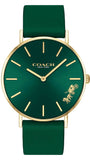 Coach Green Dial 14503383 Women's Watch – Green Leather Strap