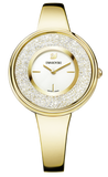 Swarovski 5269253 Crystalline Bracelet Women's Watch – White Dial & Gold-Tone Steel Strap