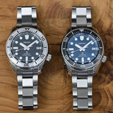 Seiko Prospex Sea Automatic Diver Green Dial Silver Steel Strap Watch For Men - SPB187J1