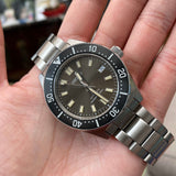 Seiko Prospex 55th Anniversary Edition Brown Dial Silver Steel Strap Watch For Men - SPB145J1