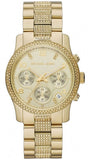 Michael Kors MK5826 Runway Quartz Women's Watch – Gold Dial & Gold Steel Bracelet