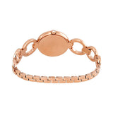 Tissot T Lady Flamingo Mother of Pearl Dial Rose Gold Steel Strap Watch for Women - T094.210.33.116.01