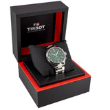 Tissot T116.617.11.092.00 Chrono XL Classic Men's Watch – Green Dial & Silver Steel Strap