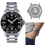 Tissot T120.410.11.051.00 Seastar 1000 Men’s Watch – Black Dial & Silver Stainless Steel Bracelet