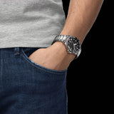 Tissot T120.410.11.041.00 Seastar 1000 Men’s Watch – Blue Dial & Silver Stainless Steel Bracelet