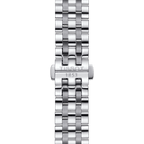 Tissot T Classic Carson Premium Powermatic 80 Black Dial Silver Steel Strap Watch For Men - T122.407.11.051.00