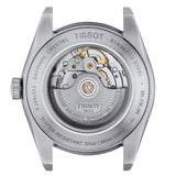 Tissot Gentleman Powermatic 80 Silicium Blue Dial Brown Leather Strap Watch For Men - T127.407.16.041.00