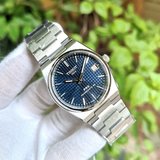 Tissot T137.207.11.041.00 PRX Powermatic 80 Men's Watch – Blue Dial & Silver Steel Strap