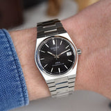 Tissot T137.207.11.051.00 PRX Powermatic 80 Men's Watch – Black Dial & Silver Steel Strap