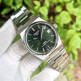 Tissot T137.207.11.091.00 PRX Powermatic 80 Men's Watch – Green Dial & Silver Steel Strap