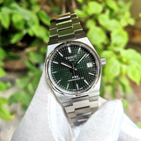 Tissot T137.207.11.091.00 PRX Powermatic 80 Men's Watch – Green Dial & Silver Steel Strap