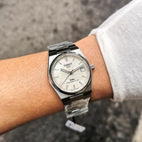 Tissot T137.207.11.111.00 PRX Powermatic 80 Men's Watch – White Dial & Silver Steel Strap