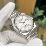 Tissot T137.207.11.111.00 PRX Powermatic 80 Men's Watch – White Dial & Silver Steel Strap