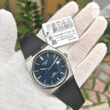 Tissot T137.407.17.041.00 PRX Powermatic 80 Men's Watch – Blue Dial & Black Rubber Strap