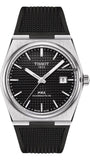Tissot T137.407.17.051.00 PRX Powermatic 80 Men's Watch – Black Dial & Black Rubber Strap