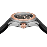 Tag Heuer Aquaracer Professional 200 Automatic Diamonds Black Dial Black Rubber Strap Watch for Women - WBP2451.FT6200
