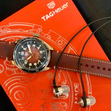 Tag Heuer Autavia Maroon Dial Watch for Men - WBE5193.FC8300