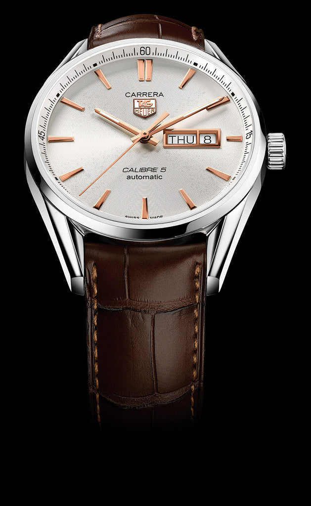 Tag Heuer Carrera White Dial Watch for Men - WAR201D.FC6291