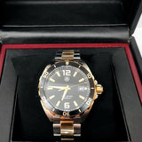 Tag Heuer Formula 1 Quartz 41mm Black Dial Two Tone Steel Strap Watch for Men - WAZ1121.BB0879