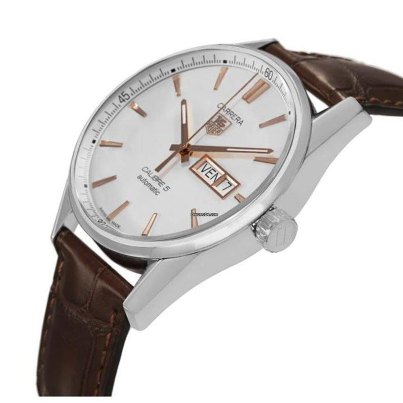 Tag Heuer Carrera White Dial Watch for Men - WAR201D.FC6291
