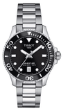 Tissot T120.210.11.051.00 Seastar 1000 Lady Women’s Watch – Black Dial & Silver Stainless Steel Bracelet