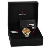 Tudor Style Automatic Silver Dial Two Tone Steel Strap Watch for Men - M12713-0003