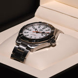 Tag Heuer Aquaracer Automatic Men's Watch WBD2111.BA0928 – White Dial with Silver Steel Strap