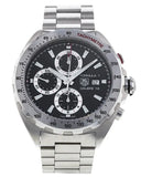 Tag Heuer Formula 1 Calibre 16 Automatic Chronograph Black Dial Silver Steel Strap Watch for Men - CAZ2010.BA0876