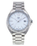 Tag Heuer Formula 1 Mother of Pearl White Dial Silver Steel Strap Watch for Women - WBJ1318.BA0666