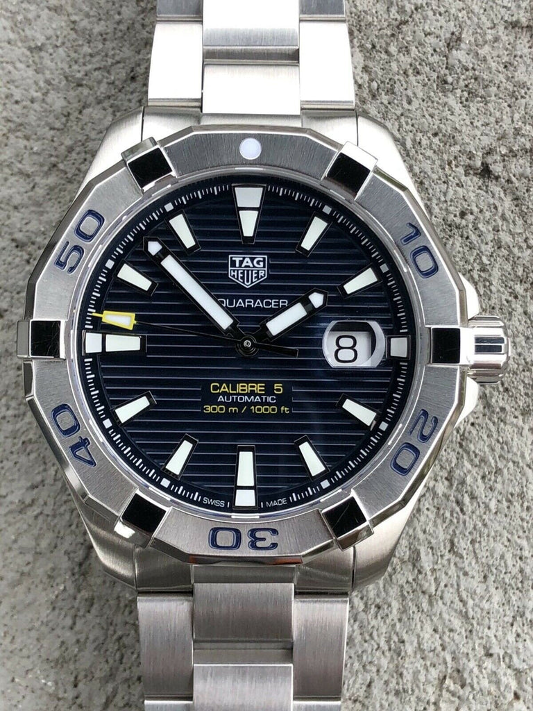 Tag Heuer Aquaracer Blue Dial Watch for Men - WAY2012.BA0927