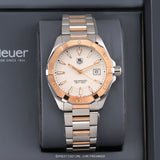 Tag Heuer Aquaracer White Dial Watch for Men - WAY1150.BD0911