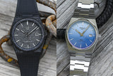 Tissot T137.407.11.351.01 PRX Powermatic 80 Men's Watch – Gradient Blue Dial & Silver Steel Strap