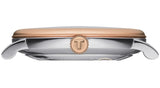 Tissot Carson Premium Powermatic 80 White Dial Two Tone Steel Strap Watch For Men - T122.407.22.031.01